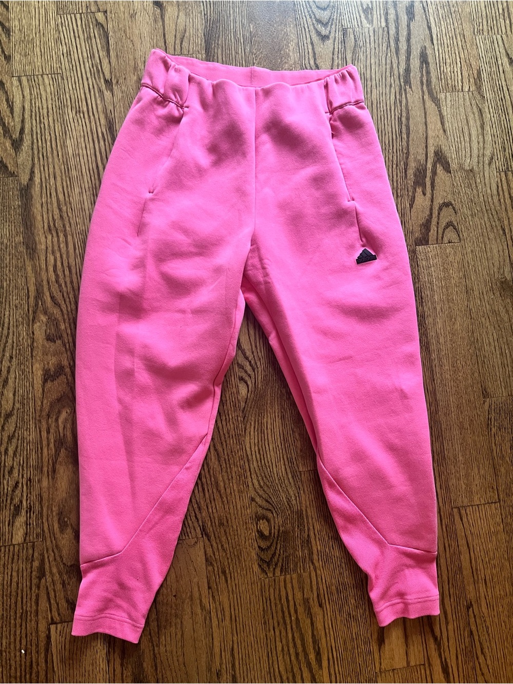 Adidas Z.N.E track pants. Medium. Bright pinks. Like new.